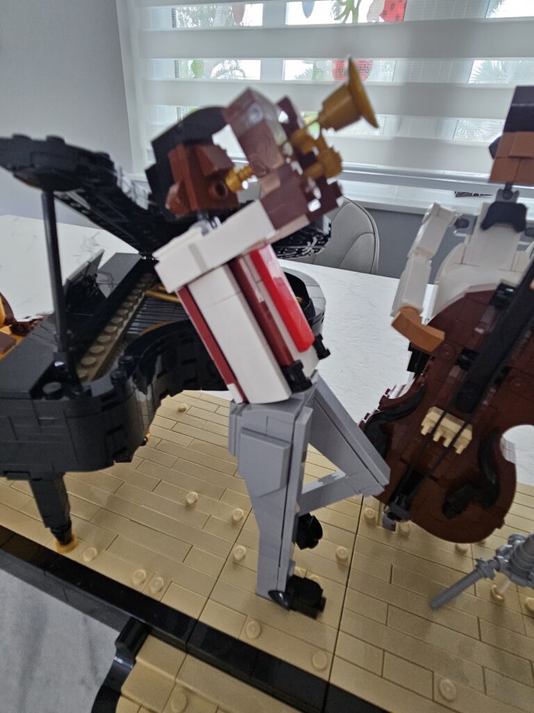 Lego Trumpet Player