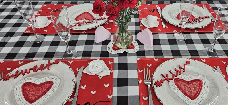 Valentine Plate Decor